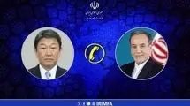 عراقچی و وزیر امورخارجه ژاپن با یکدیگر گفت‌وگو کردند