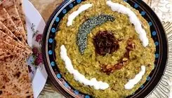 طرز تهیه «بابایاری» غذای محبوب ایلامی با مواد دم دستی