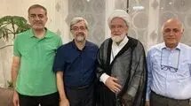 دیدار مشاوران میرحسین موسوی با مهدی کروبی 