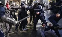 اعتراضات در آلبانی به درگیری‌های خشونت‌آمیز کشیده شد