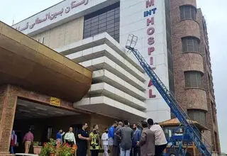 جزئیات آتش سوزی در بیمارستان قائم رشت 