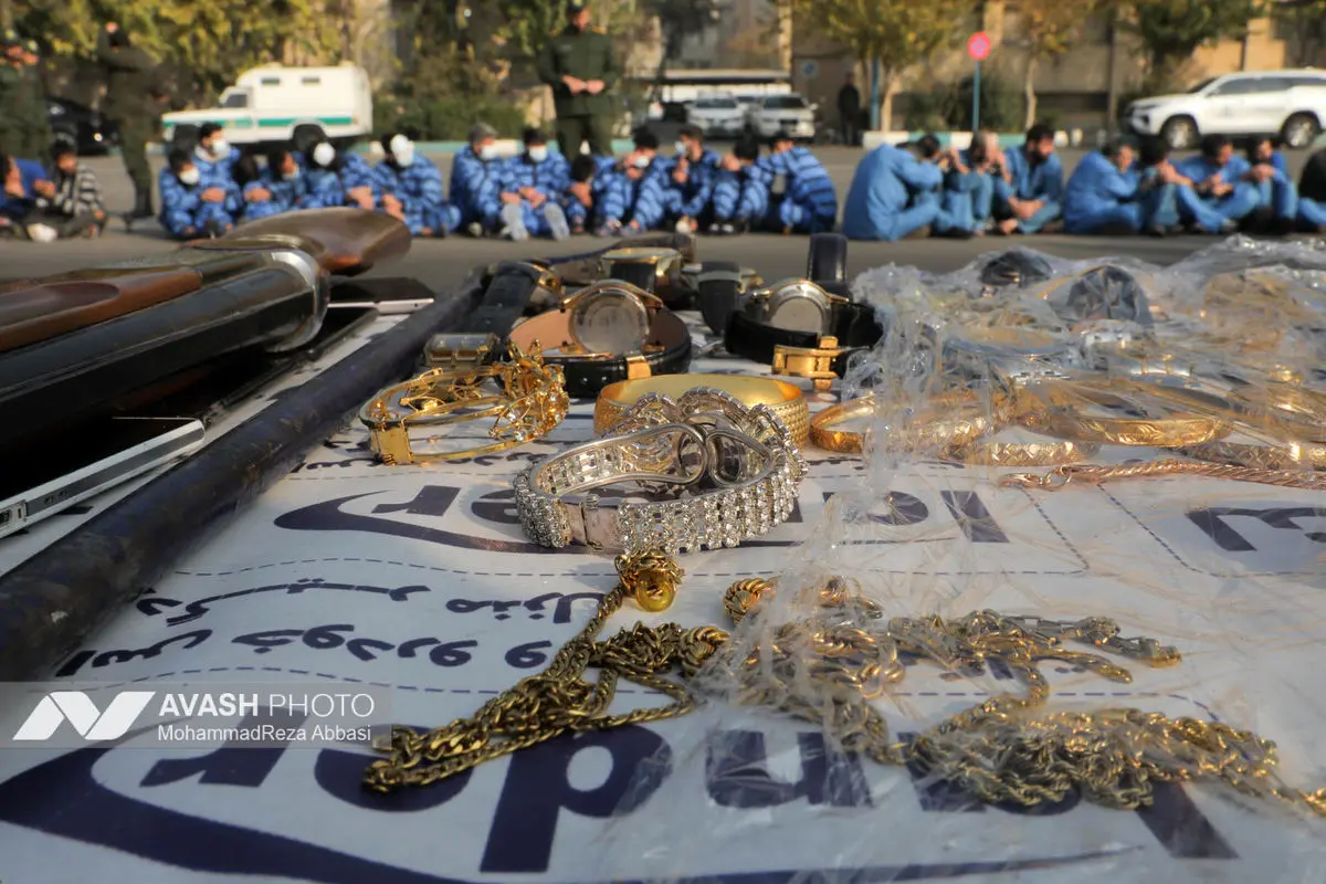 اجرای طرح دستگیری سارقان و مالخران در شهر تهران