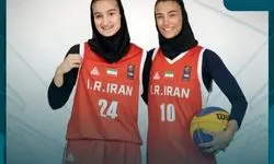 واکنش دختران بسکتبال ایران به برد مقابل مصر 