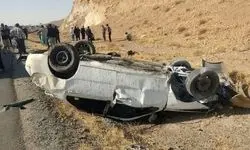 حادثه مرگبار در جاده نهاوند - کرمانشاه 