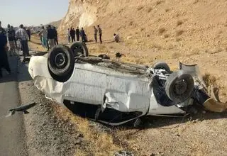 حادثه مرگبار در جاده نهاوند - کرمانشاه