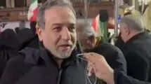 عراقچی با حضور در خیابان: آمدم روحیه بگیرم