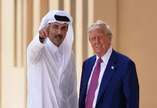 گفت‌وگوی تلفنی امیر قطر و ترامپ