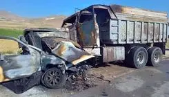 خواب‌آلودگی راننده کامیون سه قربانی گرفت