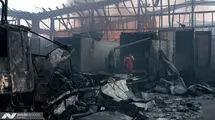 آتش‌سوزی دوباره در بندر شهید رجایی