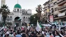تجمع اعتراضی ساکنان القنیطره سوریه به دلیل بازداشت فرزندانشان توسط اسرائیل