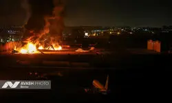 حمله موشکی آمریکایی - صهیونیستی به مناطقی از غرب تهران