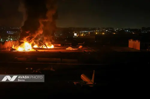 حمله موشکی آمریکایی - صهیونیستی به مناطقی از غرب تهران