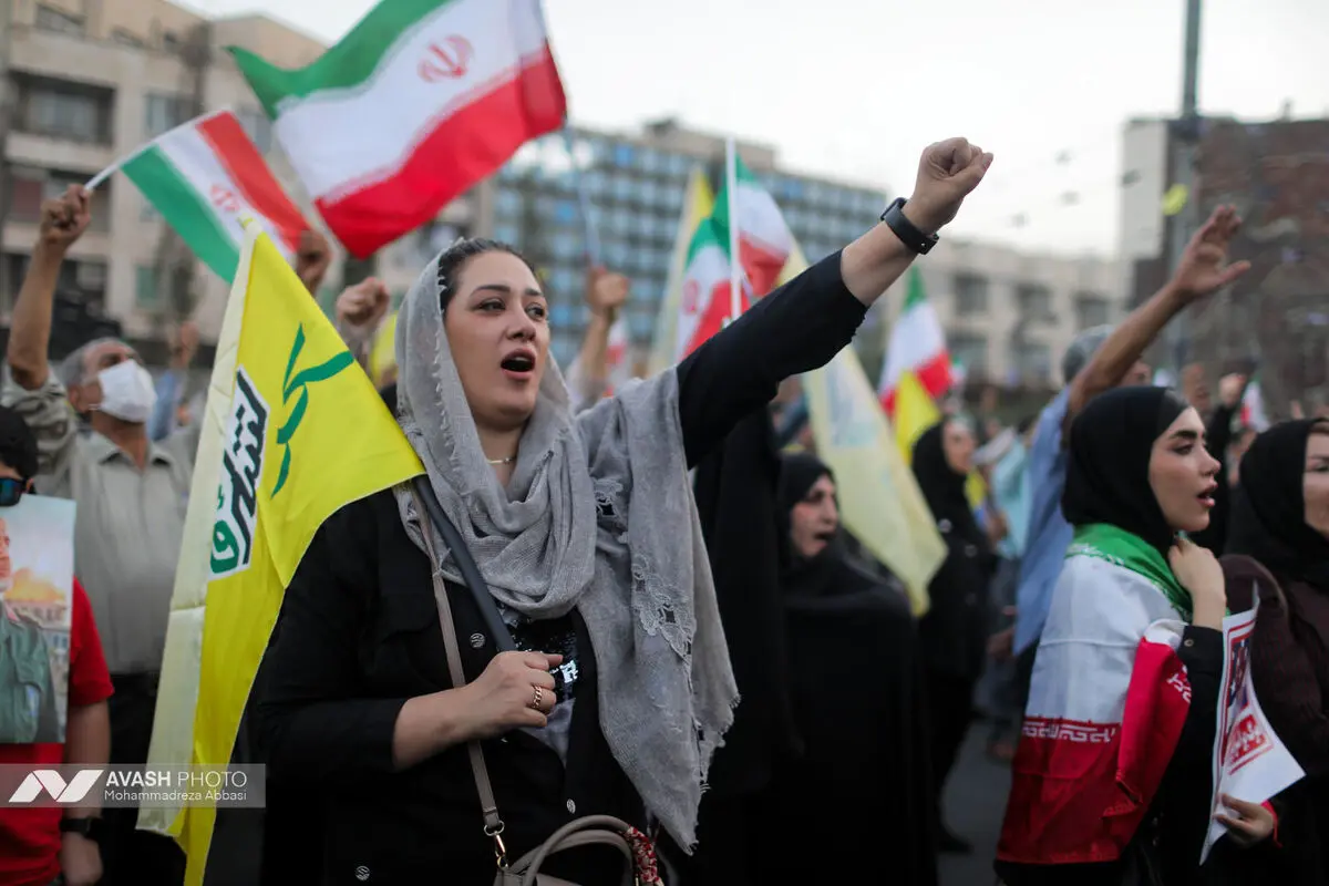 جشن پیروزی بر رژیم صهیونیستی
