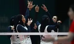 زنان والیبال ایران برنزی شدند