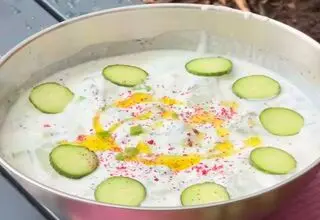 طرز تهیه آش یخ؛ غذای خنک تابستانی