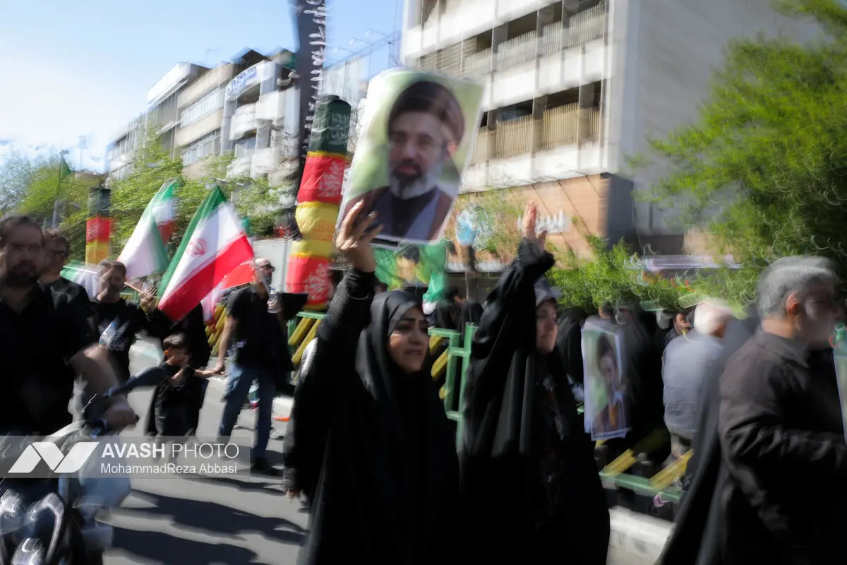 مراسم اربعین رهبر شهید انقلاب در تهران