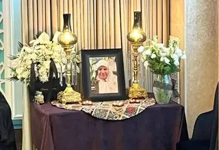 مراسم بزرگداشت همسر آیت‌الله رسولی‌محلاتی برگزار شد