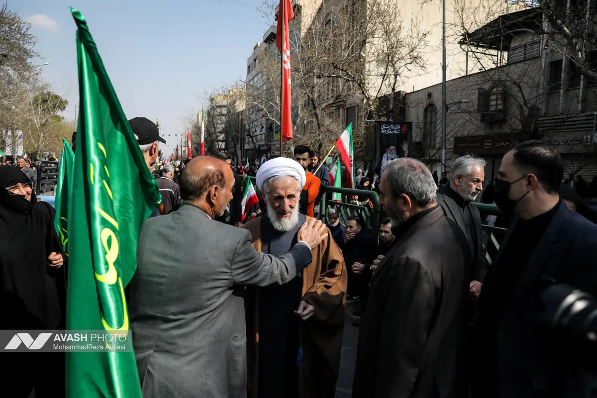 مراسم تشییع «علی لاریجانی»، «غلامرضا سلیمانی» و قهرمانان «ناو دنا»