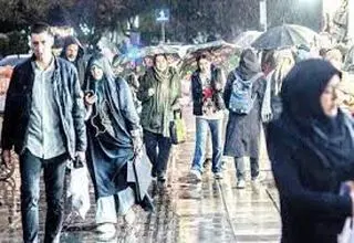 دل آسمان به رحم آمد