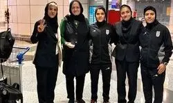 سه عضو تیم ملی بانوان به جمع کاروان دختران ایران‌در مالزی اضافه شدند