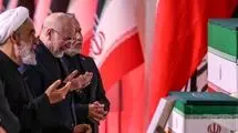 بغض قالیباف هنگام وداع آخر با رهبر شهید ترکید/ فیلم