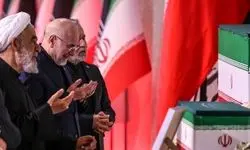 بغض قالیباف هنگام وداع آخر با رهبر شهید ترکید/ فیلم