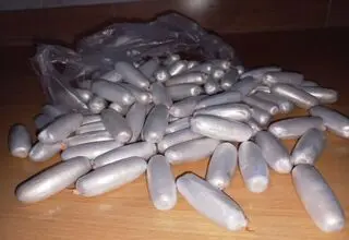 بلع هروئین با قصد قاچاق در بردسکن 