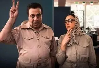 رضا عطاران در حضور آزاده صمدی و پریناز ایزدیار ضایع شد+ویدیو