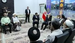 دیدار پزشکیان با تولیت حرم حضرت معصومه (س)