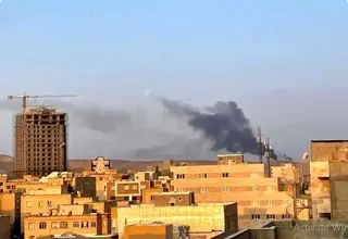 شنیدن شدن صدای انفجار در تبریز