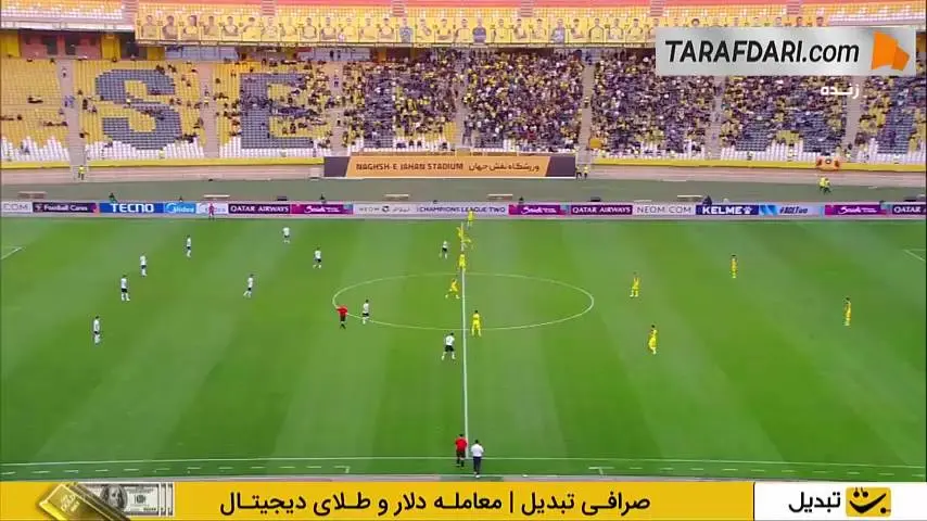 خلاصه بازی آخال ترکمنستان 0-1 سپاهان