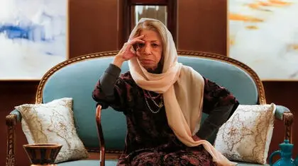 «ایران درودی» بانوی خیال و رنگ‌ها