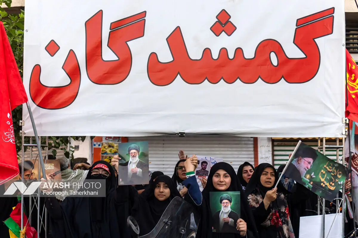 مراسم تشییع پیکر مطهر رهبر شهید انقلاب در تهران - ۴