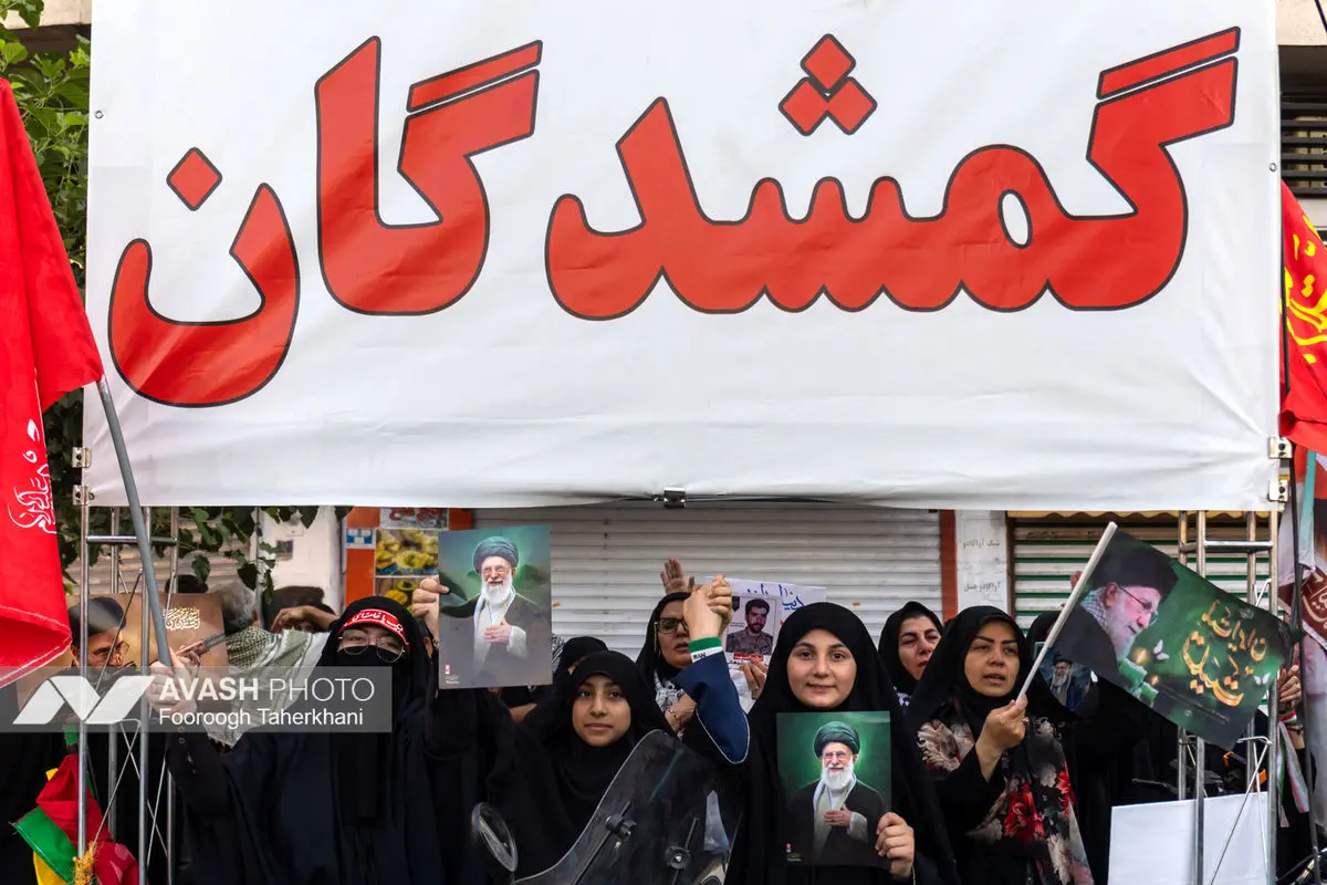 مراسم تشییع پیکر مطهر رهبر شهید انقلاب در تهران - ۴