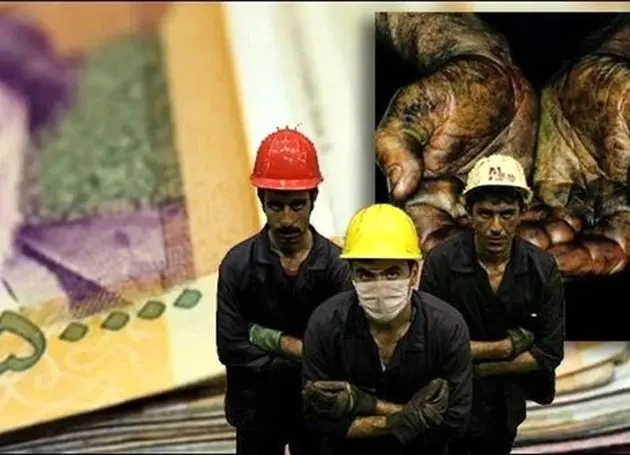 کاهش ۱۱۵ دلاری دستمزد کارگر ایرانی طی یک دهه