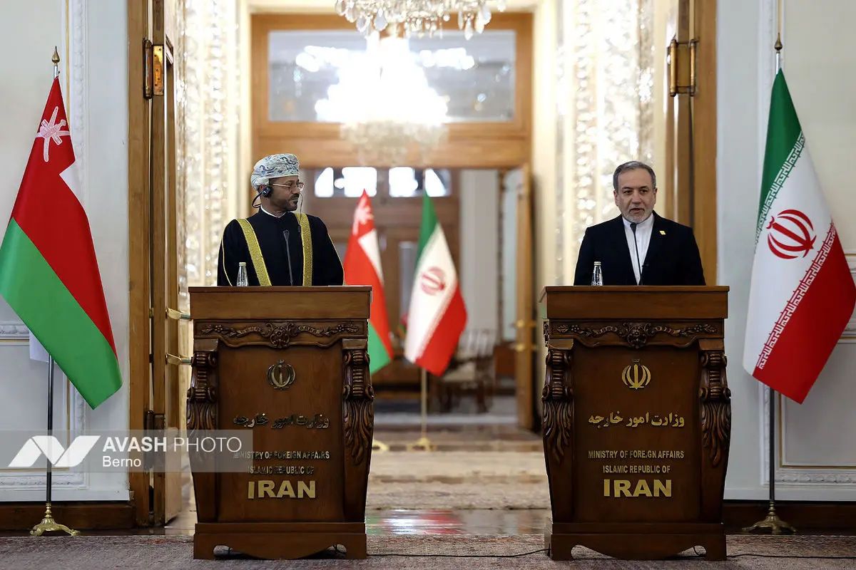 دیدار وزیر خارجه عمان با وزیر خارجه ایران