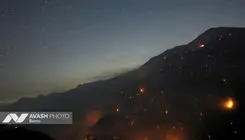 فوری؛ آتش سوزی جنگل الیت مهار شد 