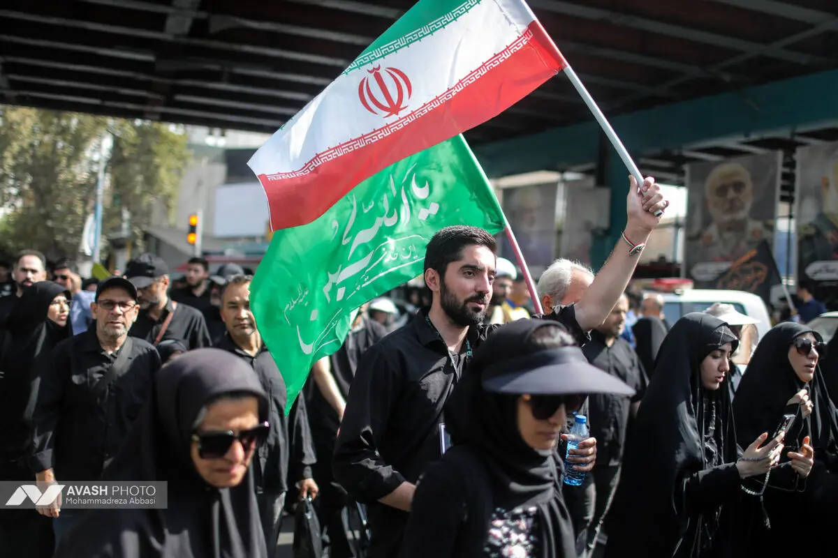 مراسم پیاده‌روی جاماندگان اربعین حسینی (ع) در تهران