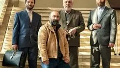 امین حیایی، ژاله صامتی، مهران احمدی و مهران مدیری در یک فیلم