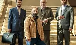 امین حیایی، ژاله صامتی، مهران احمدی و مهران مدیری در یک فیلم