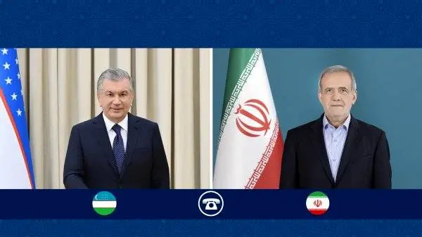 گفتوگوی تلفنی رئیسجمهور ایران و ازبکستان