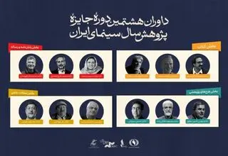 هیات داوران جایزه پژوهش سال سینمای ایران معرفی شدند