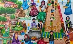 درخشش کودکان ایرانی در مسابقه نقاشی ژاپن