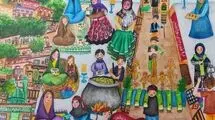 درخشش کودکان ایرانی در مسابقه نقاشی ژاپن