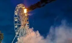 آتش به جان شهربازی سیمرغ افتاد+فیلم 