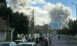 تصاویر حمله به منطقه‌ای در نزدیکی برج آزادی تهران
