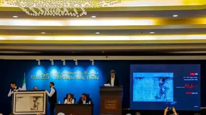 چکش ۴۶۴ میلیاردی در اقتصاد جنگ‌زده/ جابه جایی رکورد تاریخ حراج تهران با ۳۶ خریدار و ۶ اثر طلایی!
