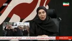 ژیلا صادقی: قلبم مچاله است که رهبر انقلاب امروز نیستند+ویدیو
