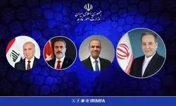 گفت‌وگوی تلفنی عراقچی با وزیران خارجه ترکیه، عراق و مصر