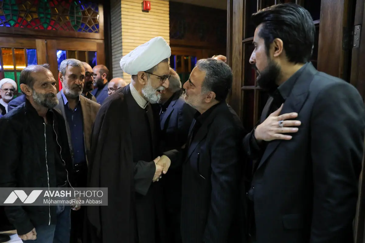 مراسم ترحیم سیدمحمد تاج‌زاده